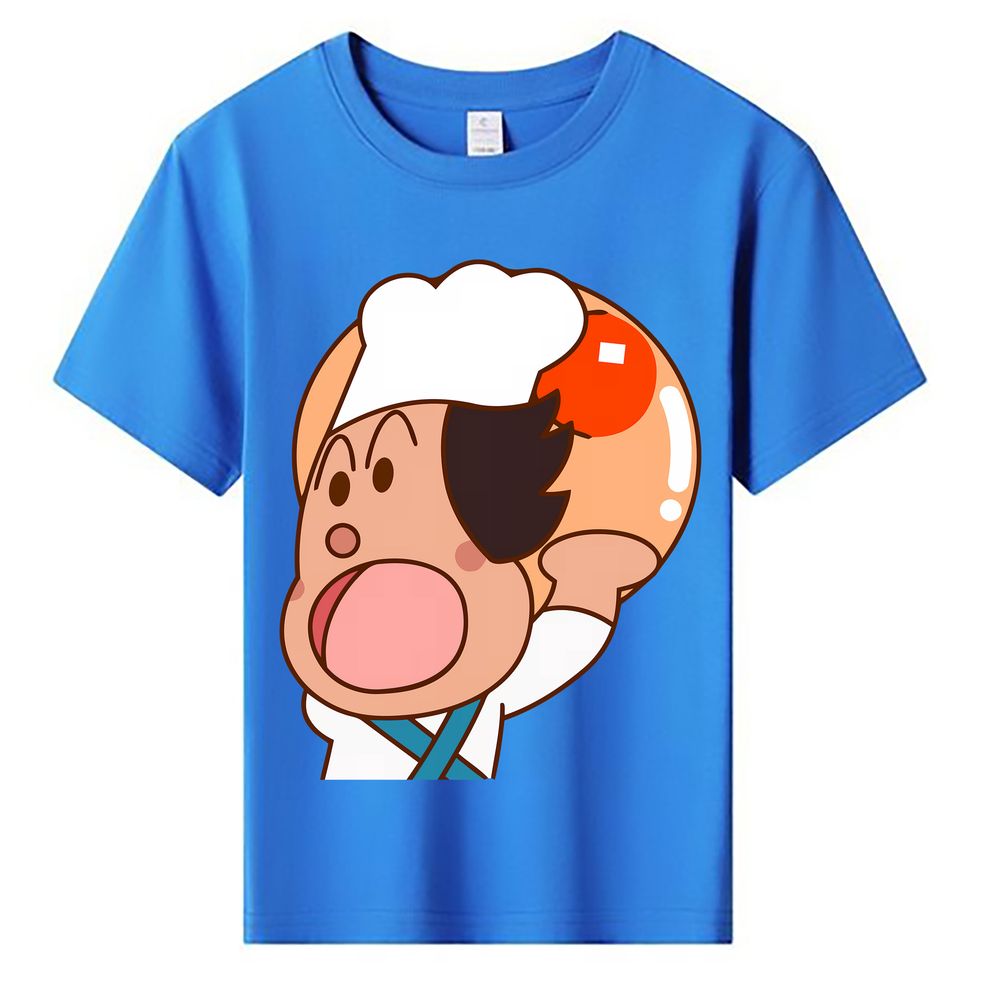 （画像用） アンパンマン Anpanman 綿100％キッズTシャツ（フロントプリント）